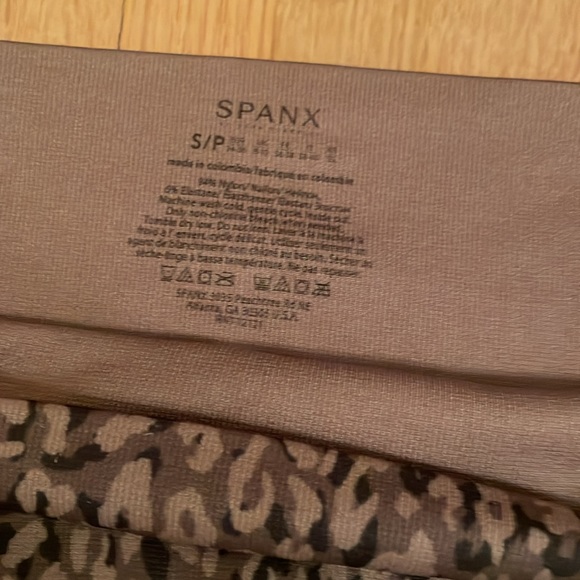 Spanx brown cheetah print leggings - Picture 2 of 2